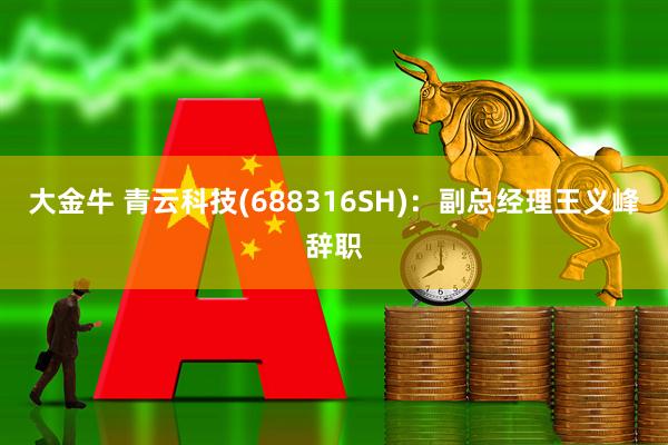 大金牛 青云科技(688316SH)：副总经理王义峰辞职